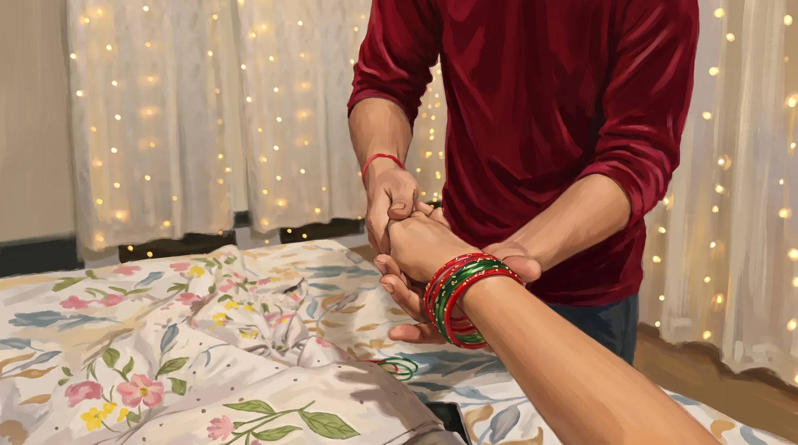 Feb 19 · bangles, one by one