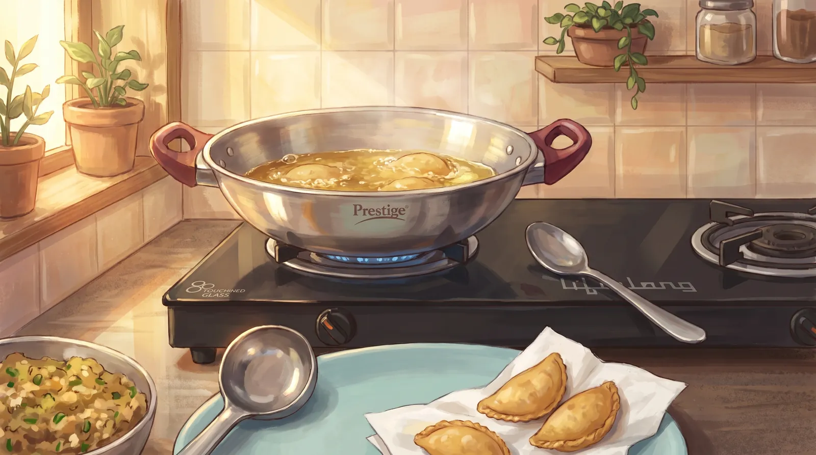Mar 4 · homemade gujiya, our Holi tradition