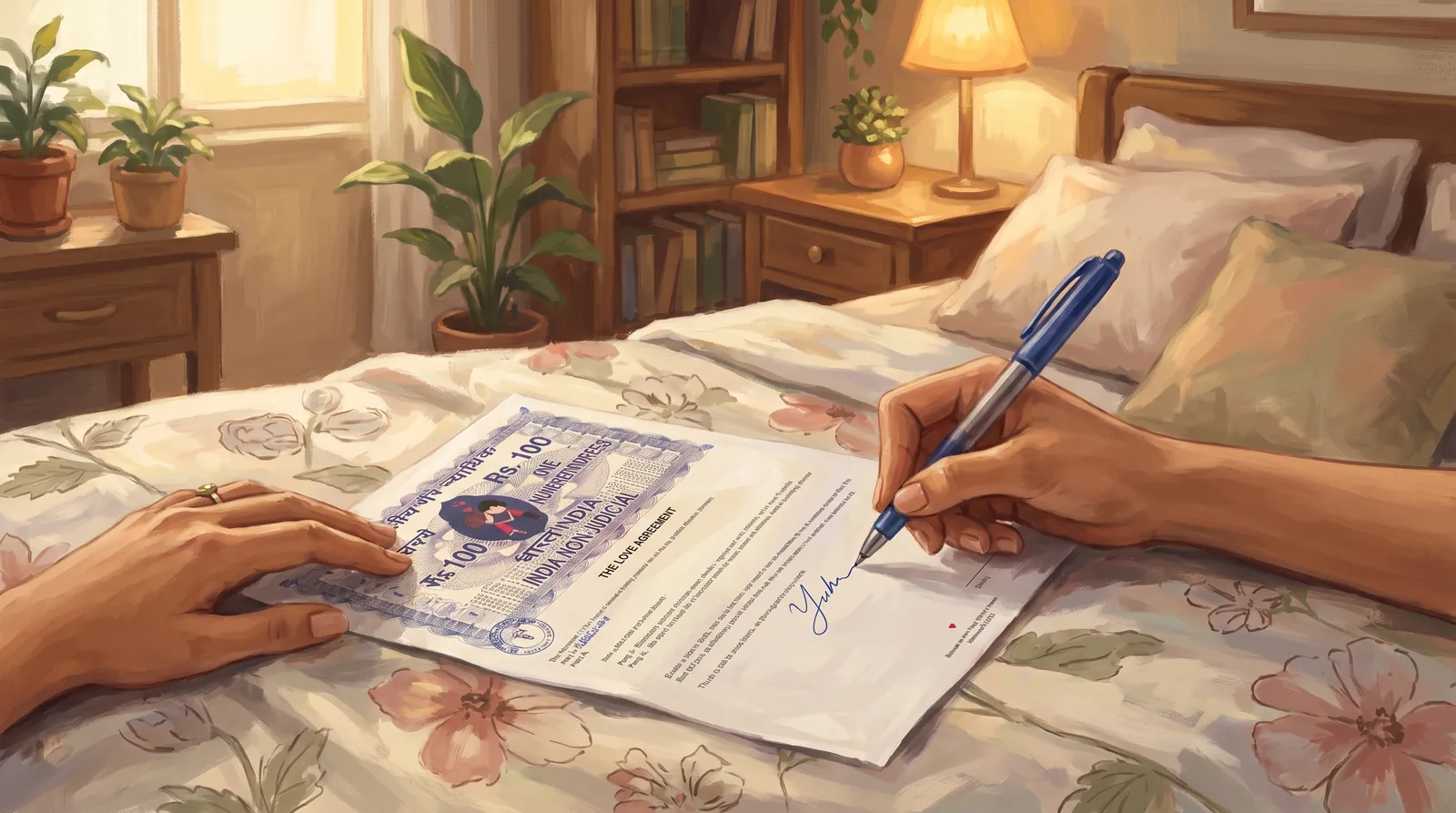 Mar 21 · we made it official: the love agreement